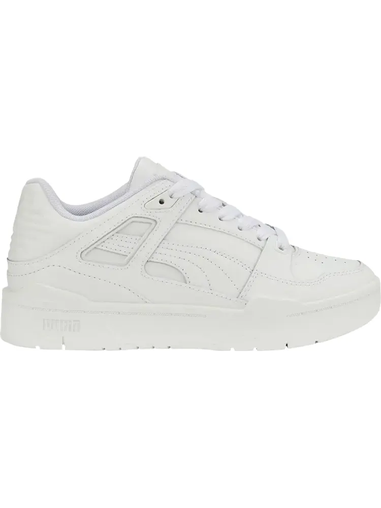 Кроссовки Puma Slipstream Leather Jr Triple White — изображение 1 из 1, белый