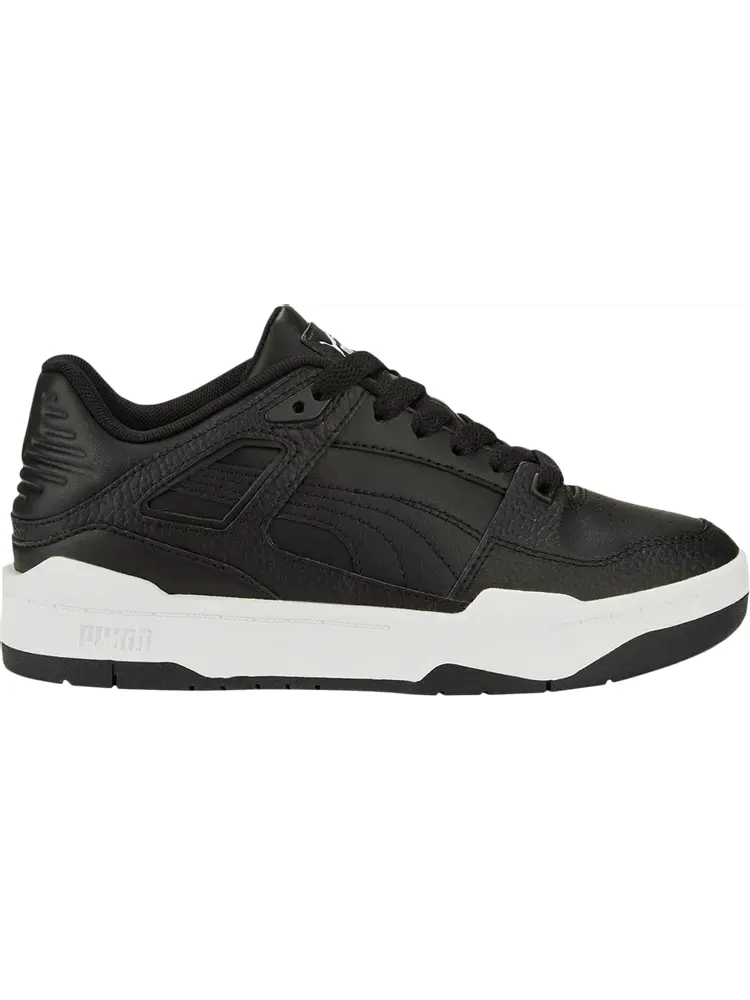 Кроссовки Puma Slipstream Leather Jr Triple White — изображение 1 из 1, черный