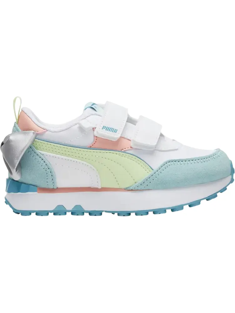 Кроссовки Puma Rider FV Bow Little Kid Pistachio Light Aqua — изображение 1 из 1, зеленый