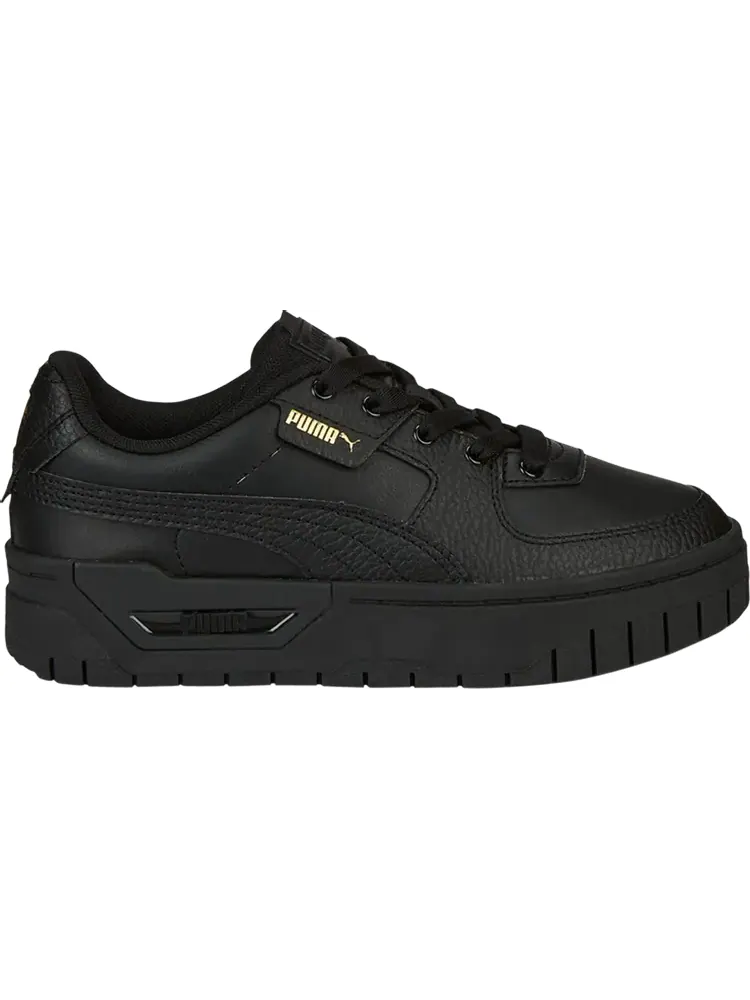 Кроссовки Puma Cali Dream Leather Jr Triple Black — изображение 1 из 1, черный