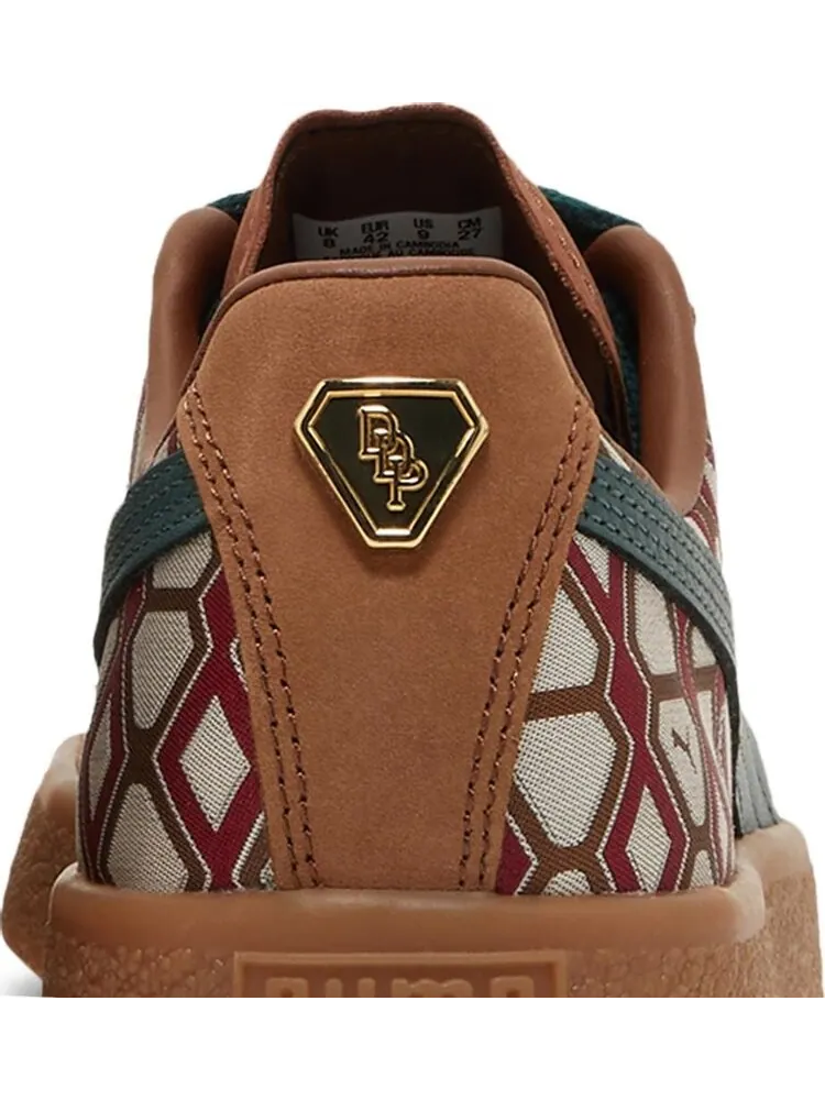 Кроссовки Puma Dapper Dan x Clyde Vintage Rudagon - Brown — изображение 7 из 8, коричневый