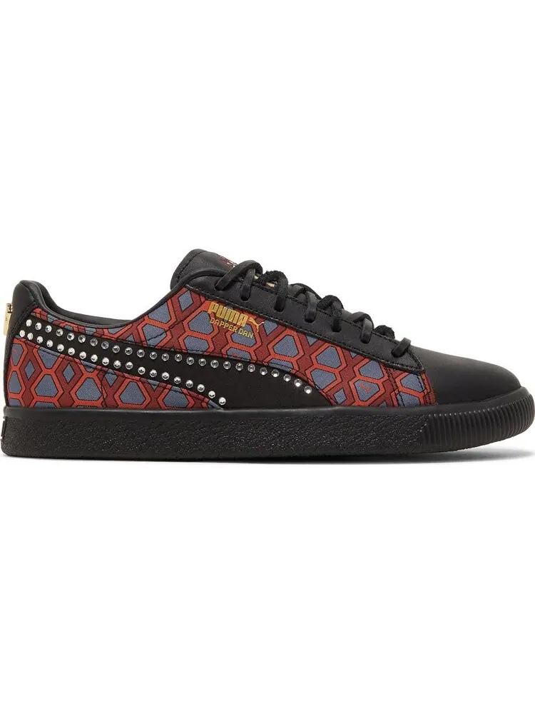Кроссовки Puma Dapper Dan x Clyde Vintage Rudagon — изображение 1 из 8, красный