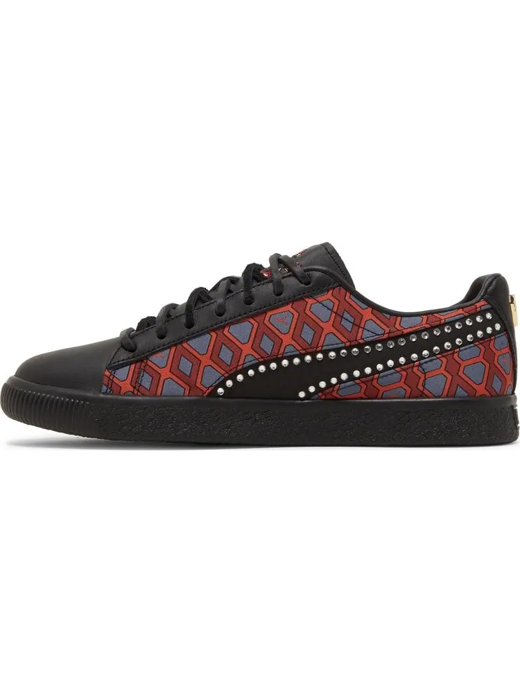 Кроссовки Puma Dapper Dan x Clyde Vintage Rudagon — изображение 3 из 8, красный