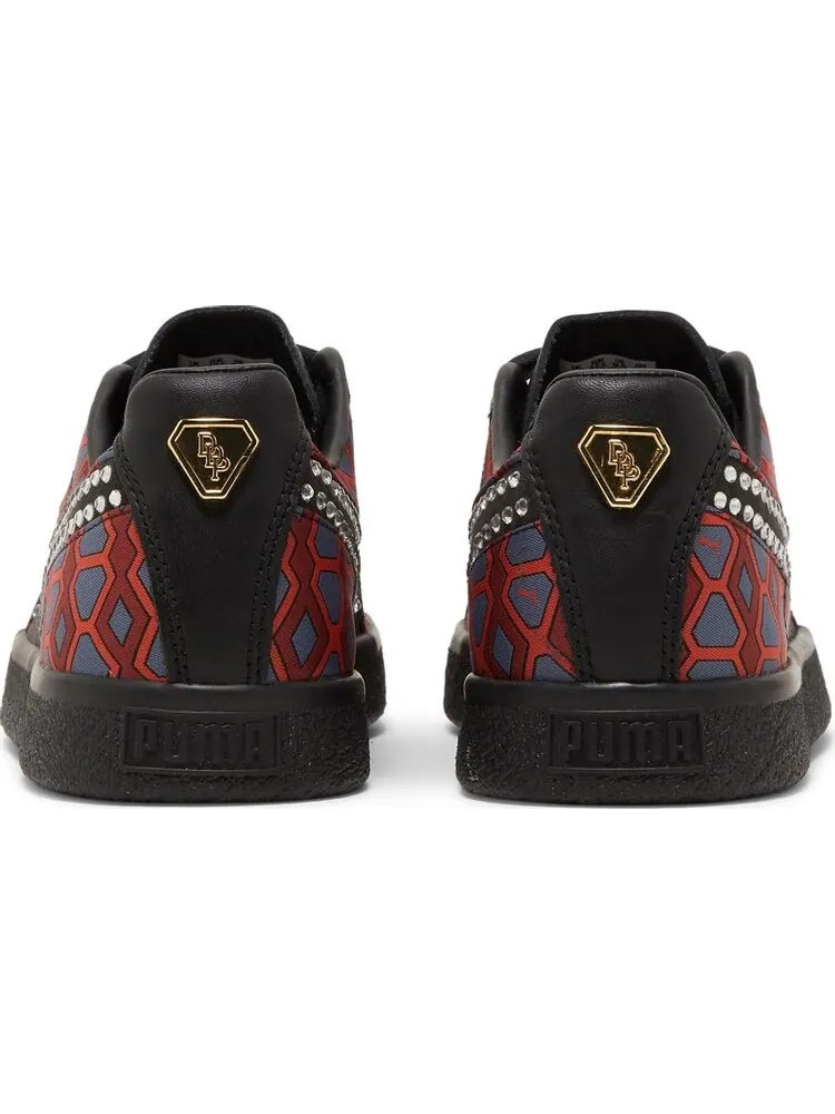 Кроссовки Puma Dapper Dan x Clyde Vintage Rudagon — изображение 6 из 8, красный