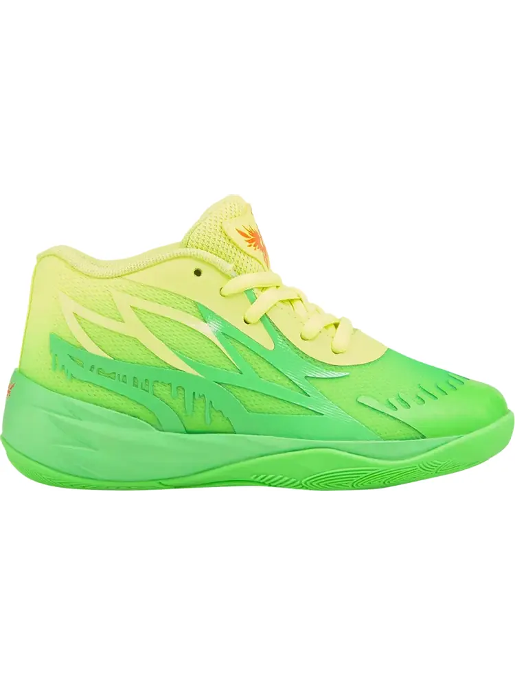 Кроссовки Puma Nickelodeon x MB.02 Little Kid Slime — изображение 1 из 1, зеленый