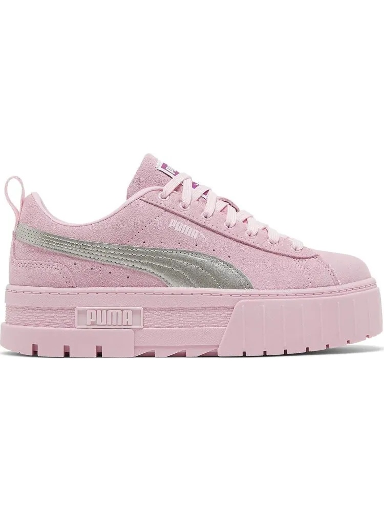 Кроссовки Puma Dua Lipa x Wmns Mayze Suede Pink Lady — изображение 1 из 8, розовый
