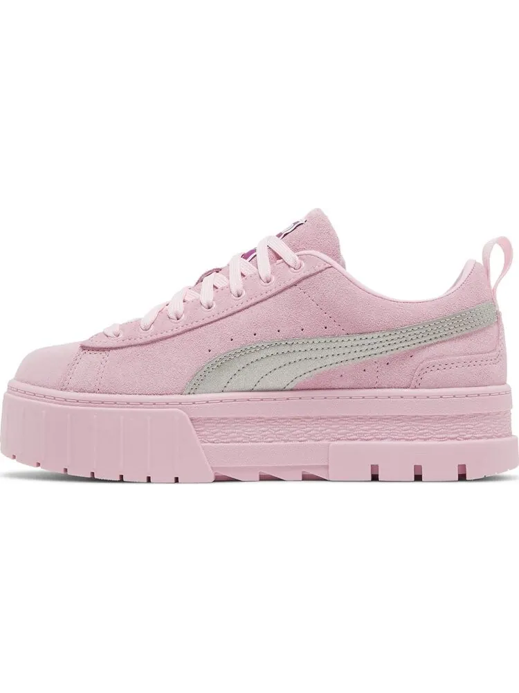 Кроссовки Puma Dua Lipa x Wmns Mayze Suede Pink Lady — изображение 3 из 8, розовый