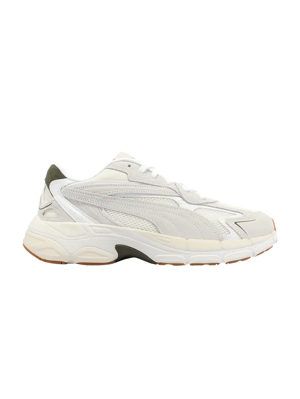 Кроссовки Teveris Nitro Puma — изображение 1 из 1, белый/зеленый