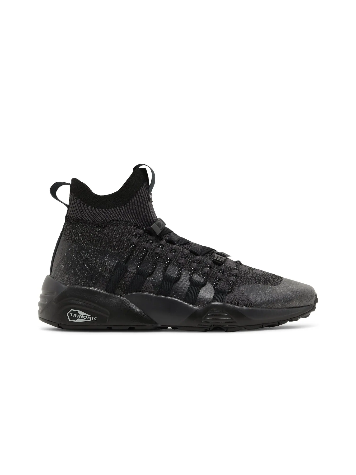 Кроссовки NEMEN x Blaze of Glory Knit Mid Puma — изображение 1 из 8, черный/черный