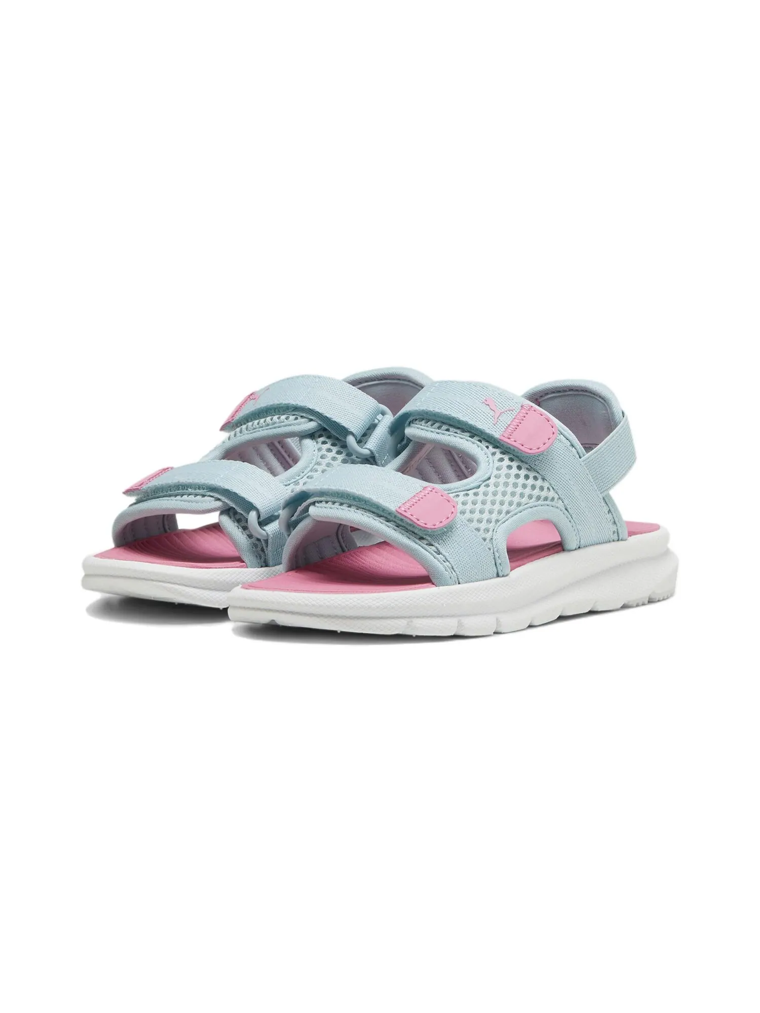 Сандалии Puma Evolve Little Kid Vivid — изображение 3 из 4, голубой/розовый
