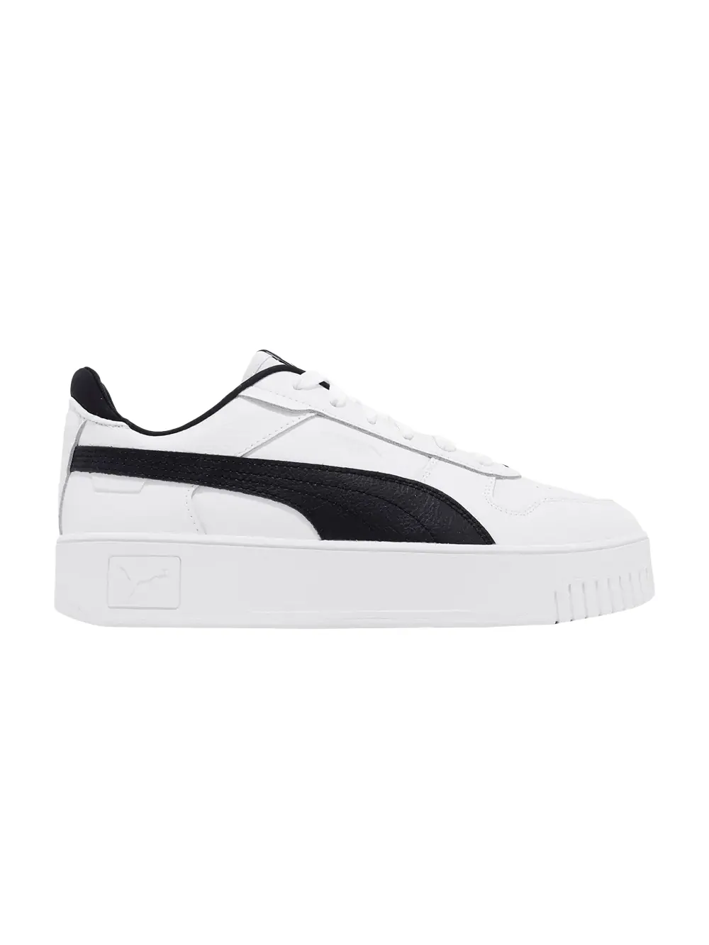 Кроссовки Wmns Carina Street Puma — изображение 1 из 1, белый/черный/серебристый