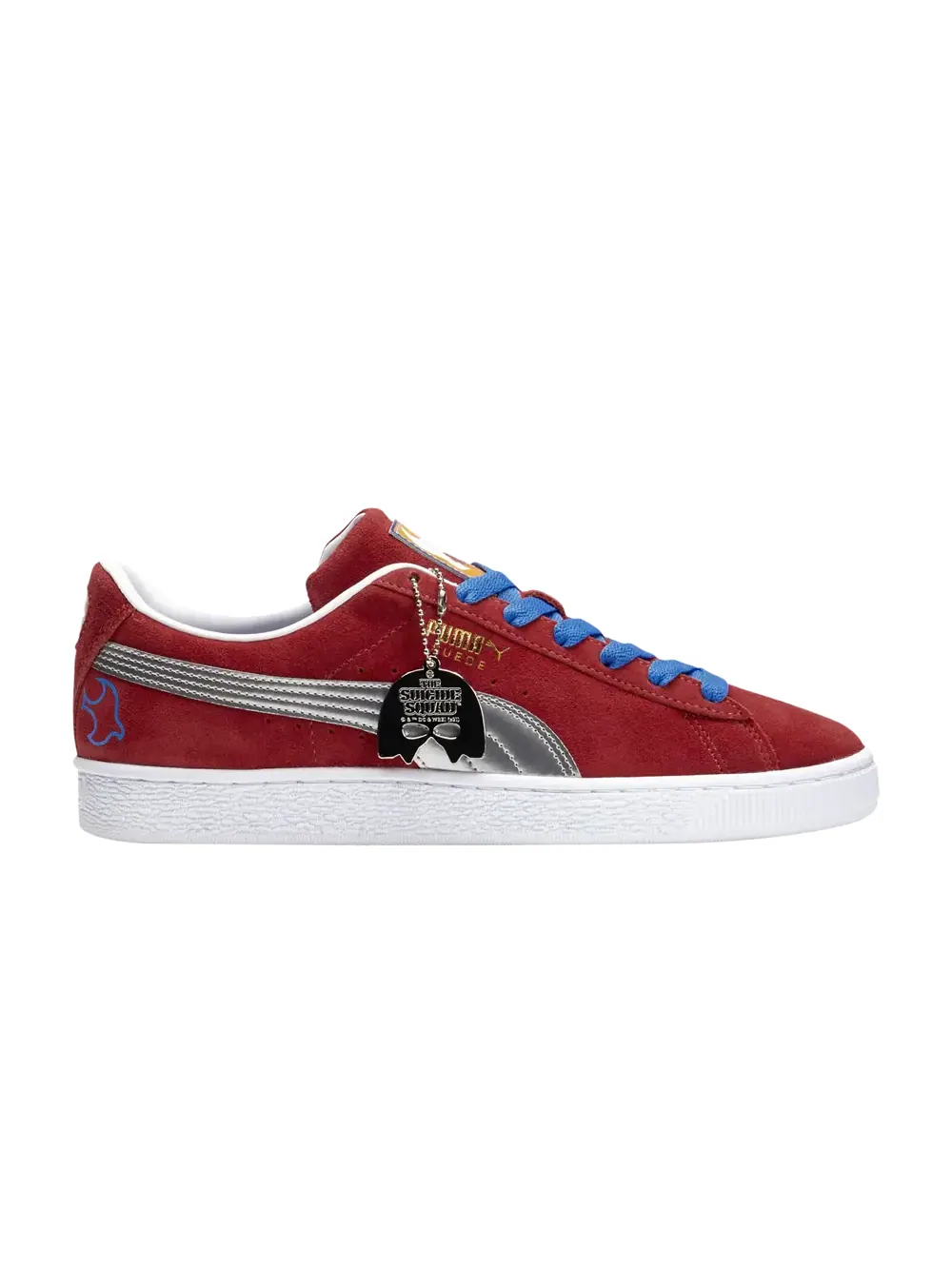 Кроссовки DC Comics x Suede Classic Puma — изображение 1 из 1, белый/синий
