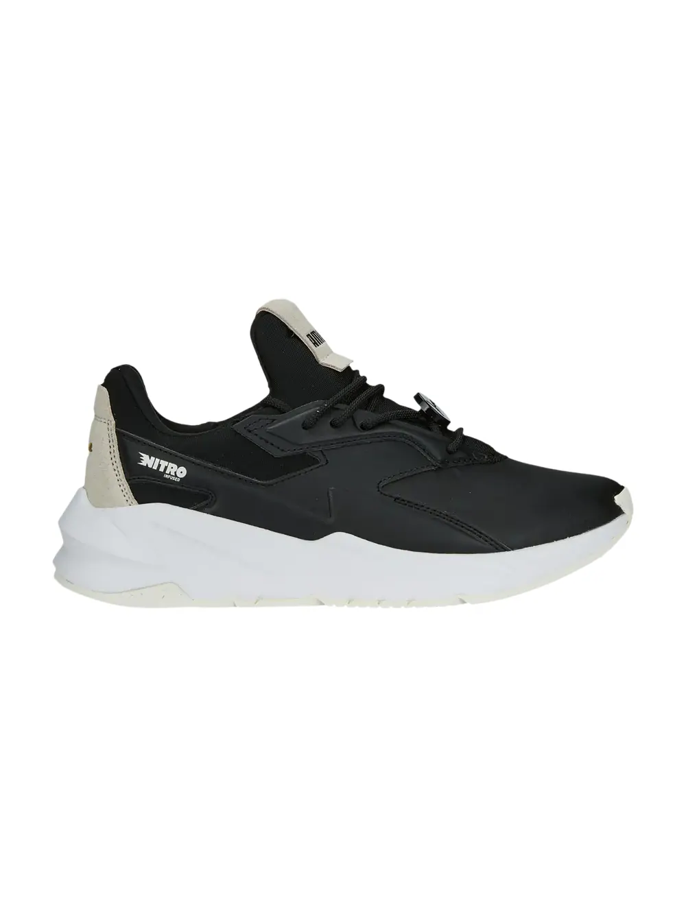 Кроссовки Wmns Fier Nitro Leather Puma — изображение 1 из 1, черный