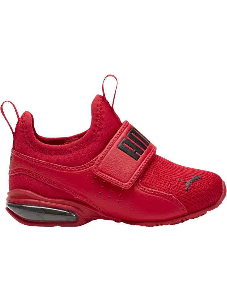 Кроссовки Puma Axelion Slip-On Infant High Risk Red Black — изображение 1 из 1, красный