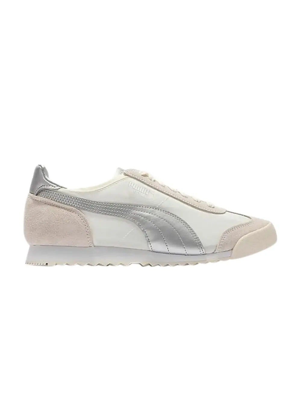 Кроссовки Roma OG Nylon Metallic Puma — изображение 1 из 1, белый/серебристый/белый
