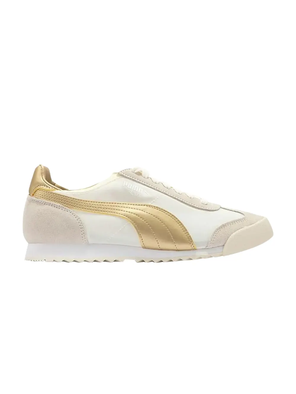 Кроссовки Roma OG Nylon Puma — изображение 1 из 1, белый/золотистый/белый