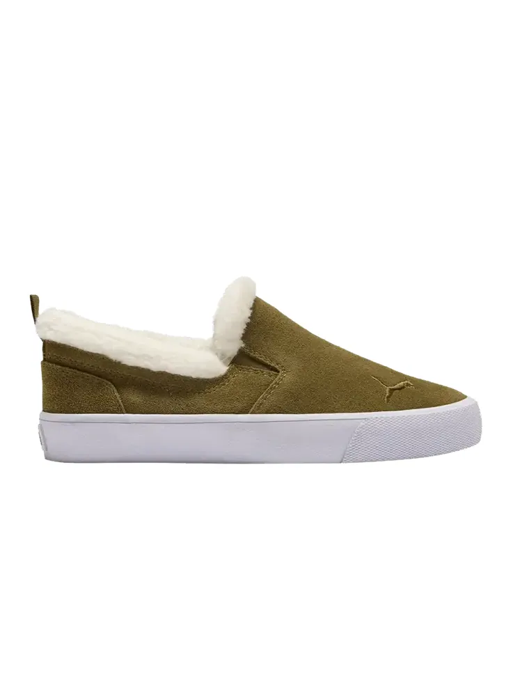 Шлепанцы Puma Wmns Bari Comfort Slip-On Sherpa - Wild Willow — изображение 1 из 1, желтый