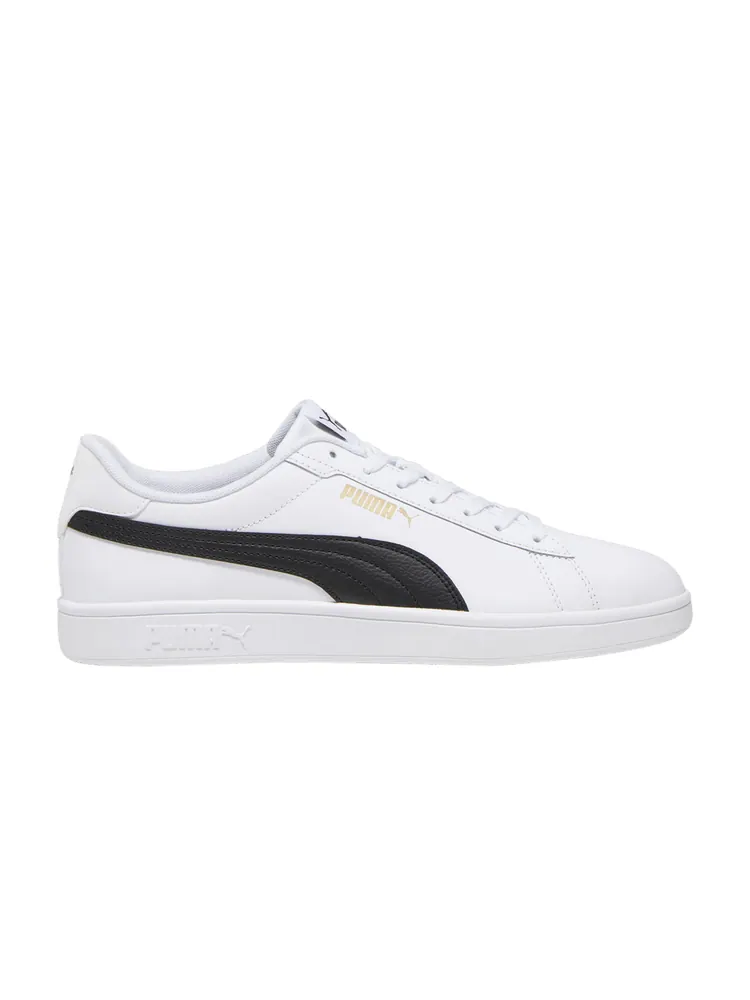Кроссовки Puma Smash 3.0 'White Black' — изображение 1 из 1, белый/черный/золотистый