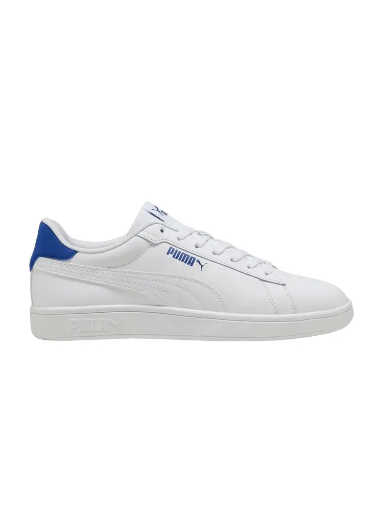 Кроссовки Puma Smash 3.0 Leather — изображение 1 из 1, белый синий