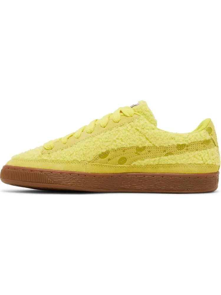 Кроссовки Puma SpongeBob SquarePants x Suede SpongeBob — изображение 3 из 8, желтый