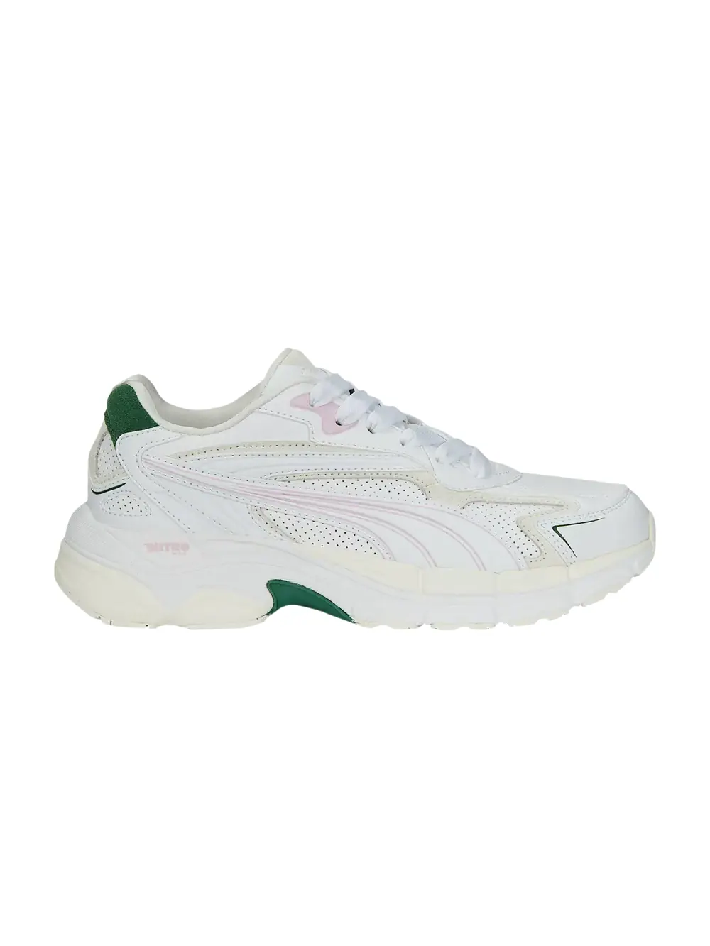 Кроссовки Puma Teveris Nitro спортивные — изображение 1 из 1, белый/зеленый