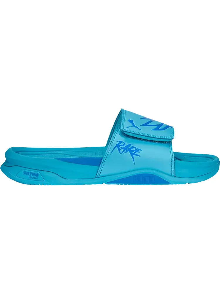 Сандалии Puma LaMelo Ball x Dream Nitro MB.02 Slide Bright Aqua — изображение 1 из 1, синий
