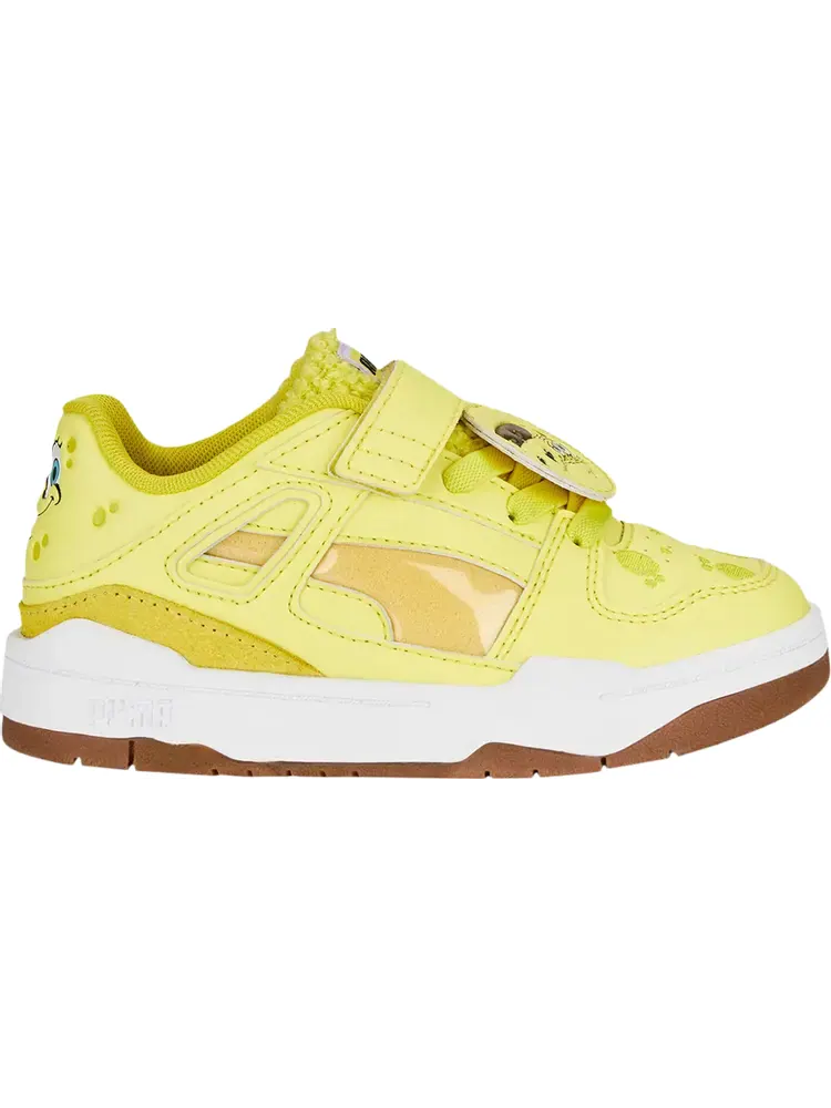 Кроссовки Puma SpongeBob SquarePants x Slipstream Little Kid SpongeBob — изображение 1 из 1, желтый