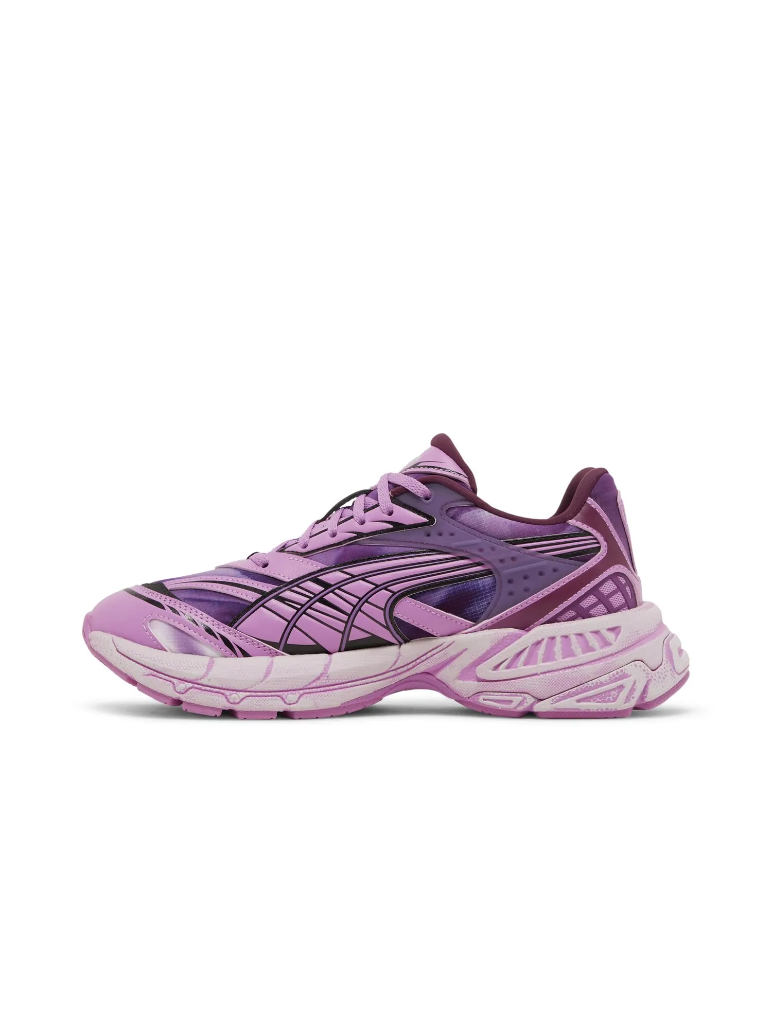 Кроссовки Puma Velophasis x Pleasures — изображение 3 из 8, винный