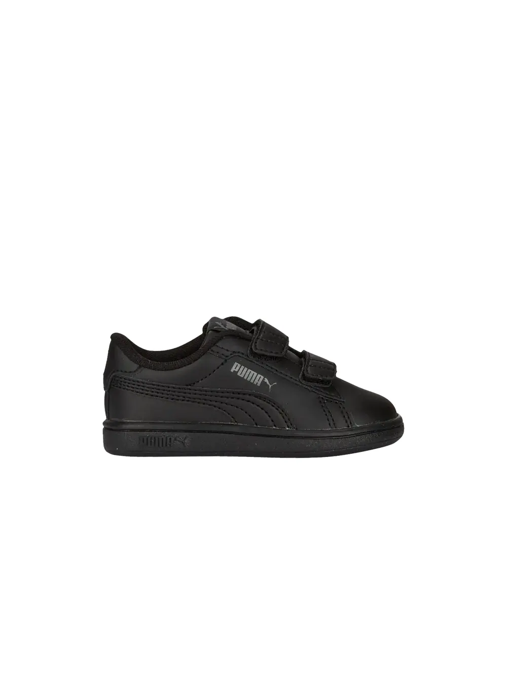 Кроссовки Smash 3.0 Leather Velcro Toddler Puma — изображение 1 из 1, черный/серый