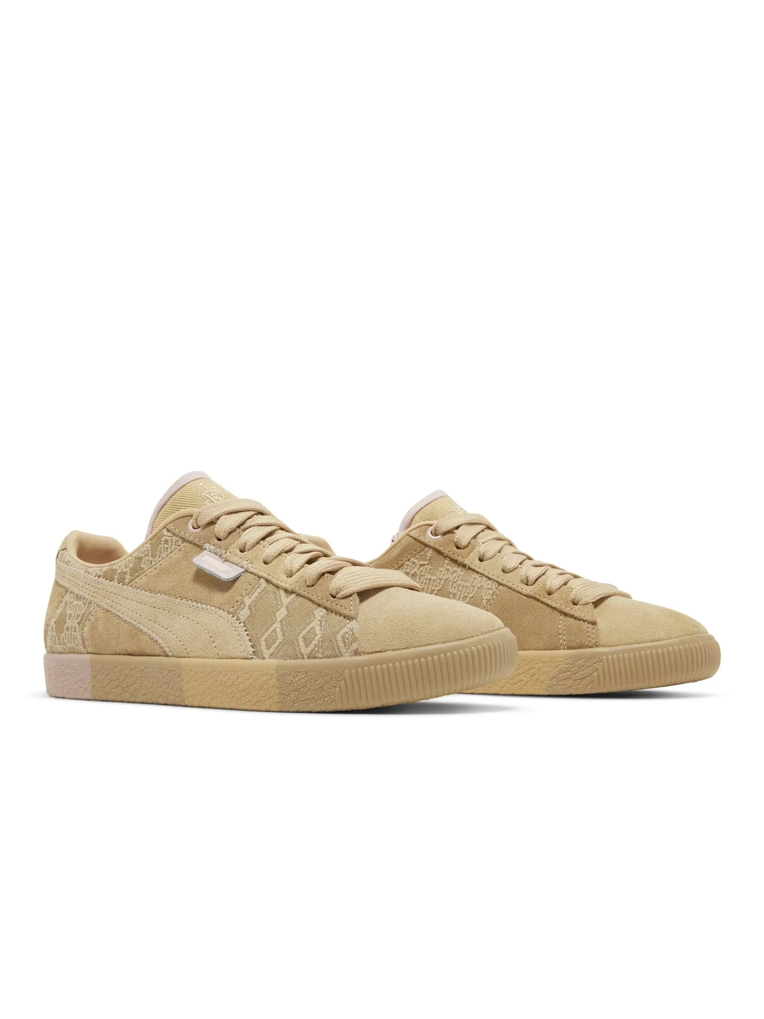 Кроссовки Dapper Dan x Wmns Clyde Vintage Puma — изображение 8 из 8, розовый