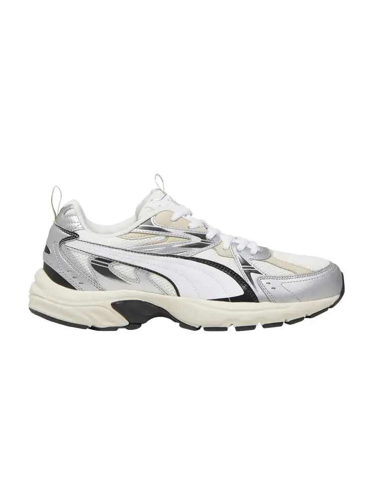 Кроссовки Puma Milenio Tech Warm White Silver — изображение 1 из 1, белый серебристый