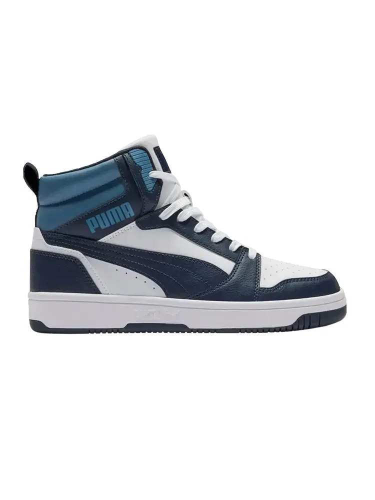 Кроссовки баскетбольные Puma Rebound — изображение 1 из 1, белый темно-синий