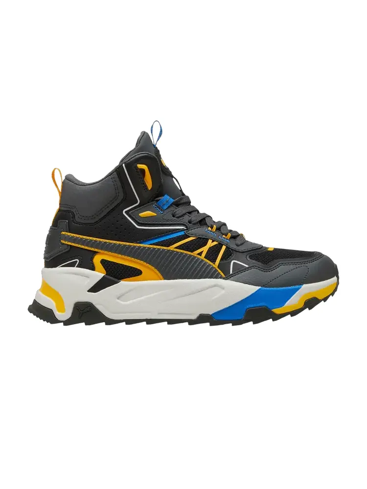 Кроссовки Puma Trinity Mid Hybrid 'Shadow Grey Tangerine Blue' — изображение 1 из 1, черный/серый//синий