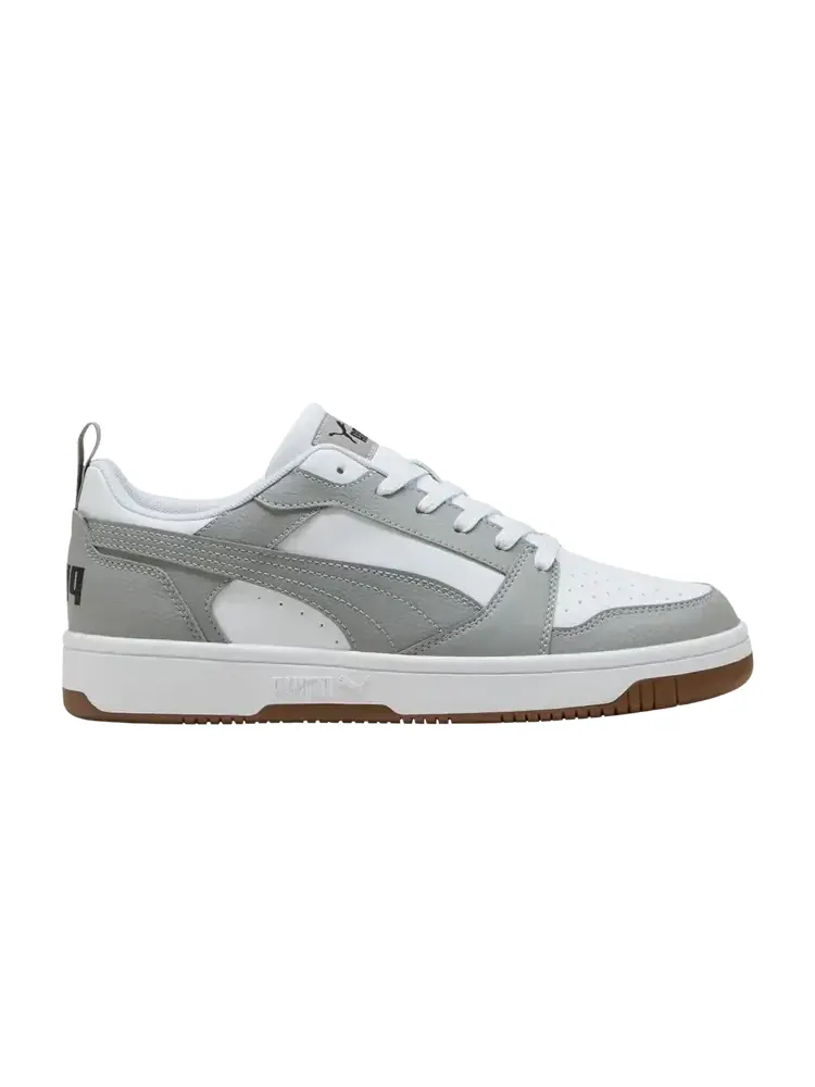 Кроссовки баскетбольные Puma Rebound V6 Low — изображение 1 из 1, белый серый