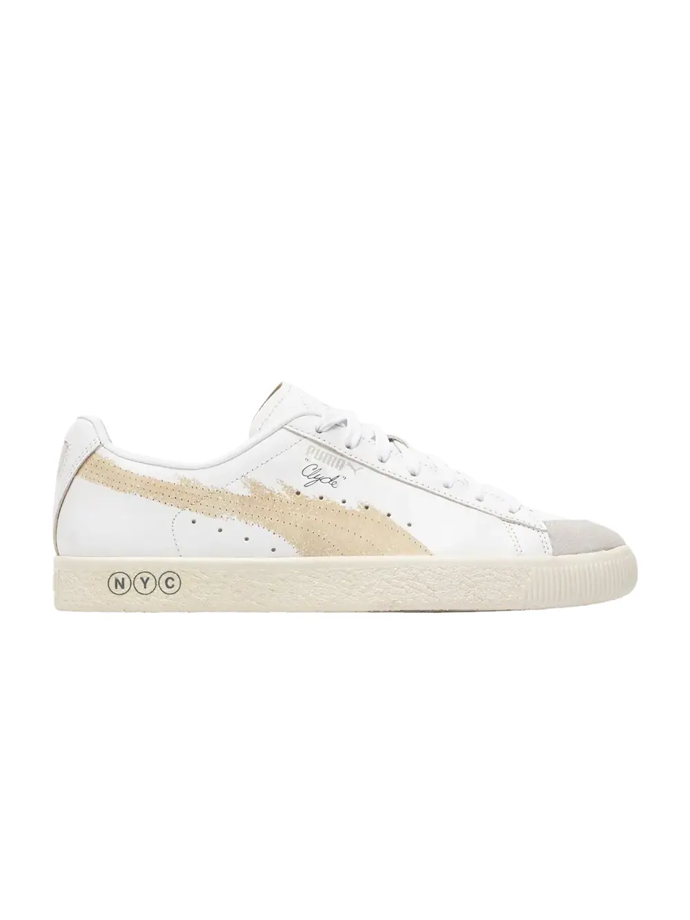 Кроссовки Extra Butter x Clyde Puma — изображение 1 из 1, белый/белый/серый