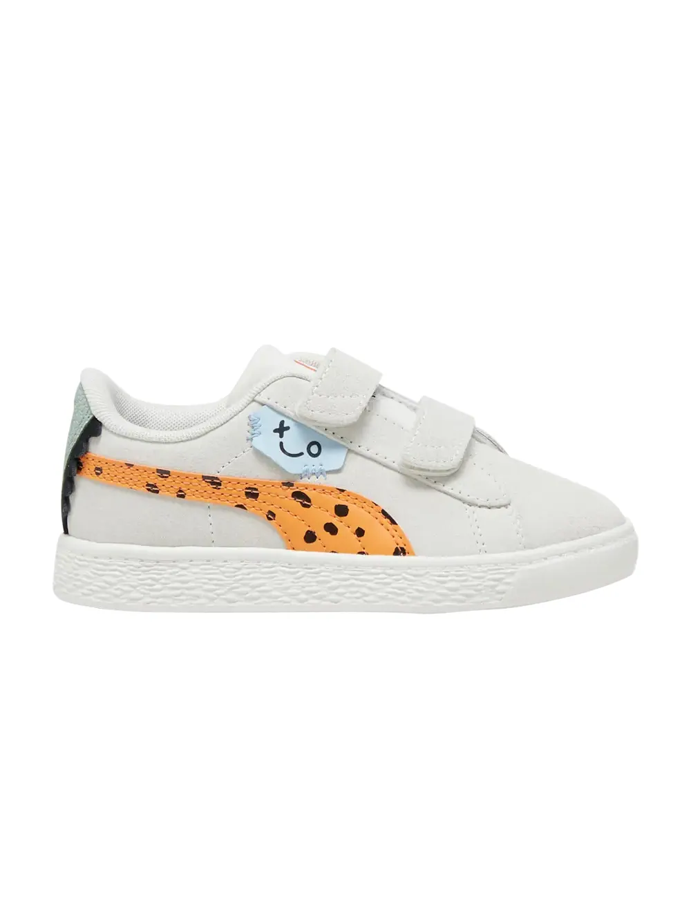 Кроссовки Suede Classic Little Kid Puma — изображение 1 из 1, белый/яркий