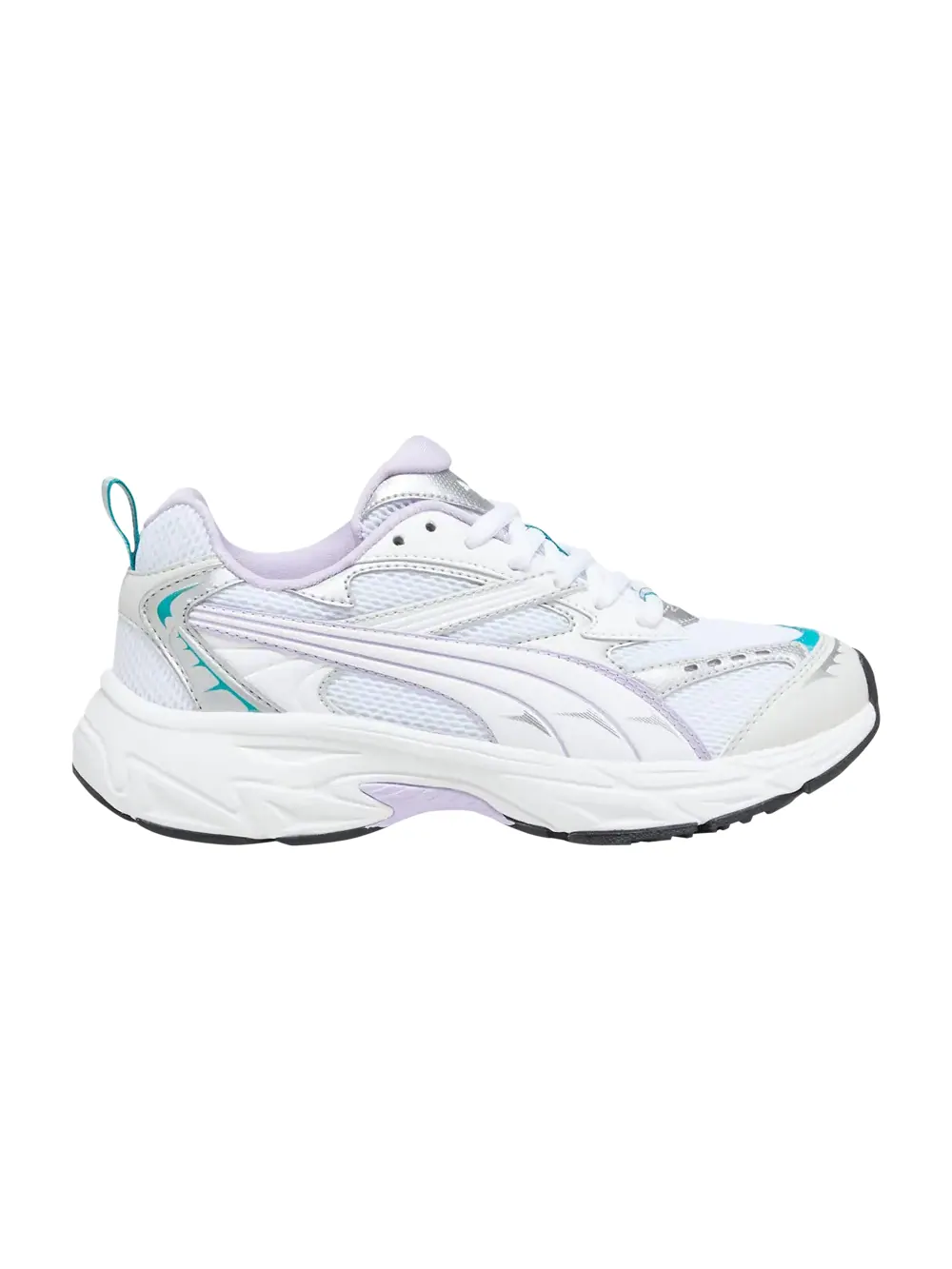 Кроссовки Morphic Puma — изображение 1 из 1, белый/фиолетовый