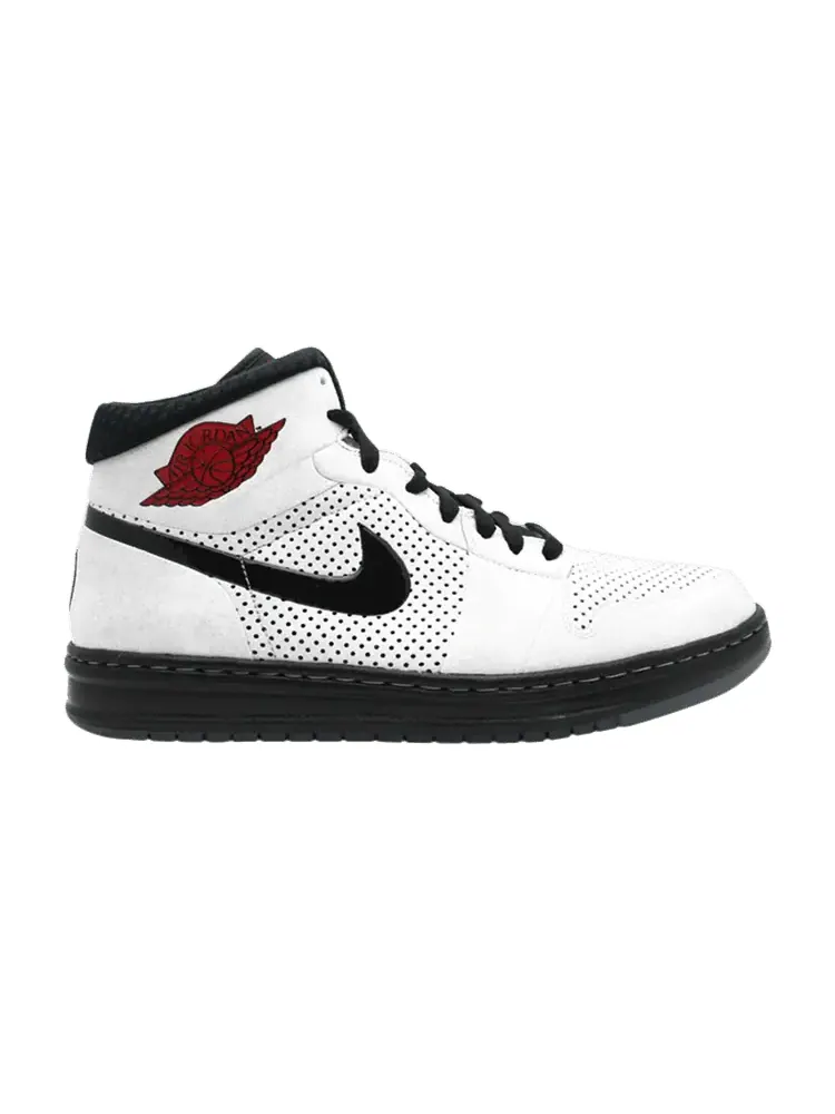 Кроссовки Air Jordan Air Jordan Alpha 1 'Perforated' — изображение 1 из 4, белый/черный красный