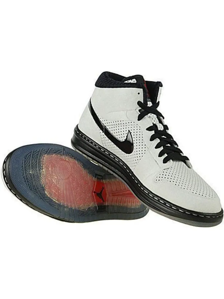 Кроссовки Air Jordan Air Jordan Alpha 1 'Perforated' — изображение 3 из 4, белый/черный красный