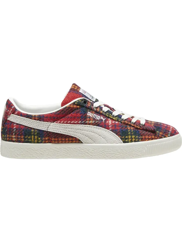 Кроссовки Harris Tweed x Suede Vintage 'Tartan - Red' — изображение 1 из 1, красный
