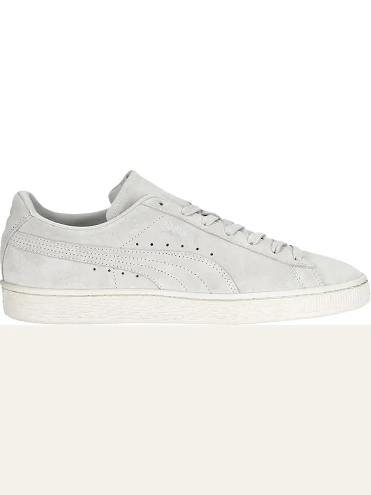 Кроссовки Puma Suede Classic 75th Anniversary - Feather Grey — изображение 1 из 1, серый