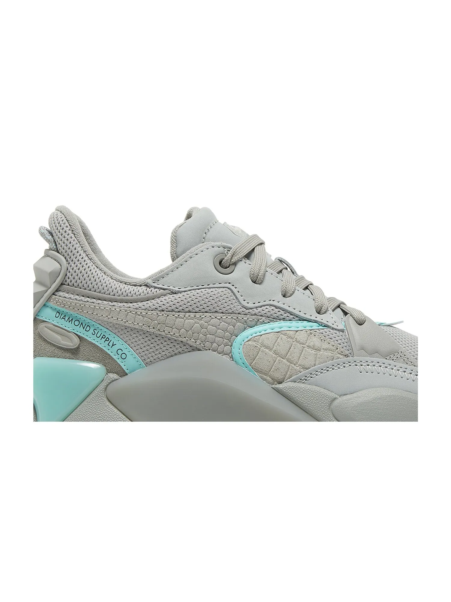 Кроссовки Diamond Supply Co. x. RS-XL Puma — изображение 2 из 8, серый/синий