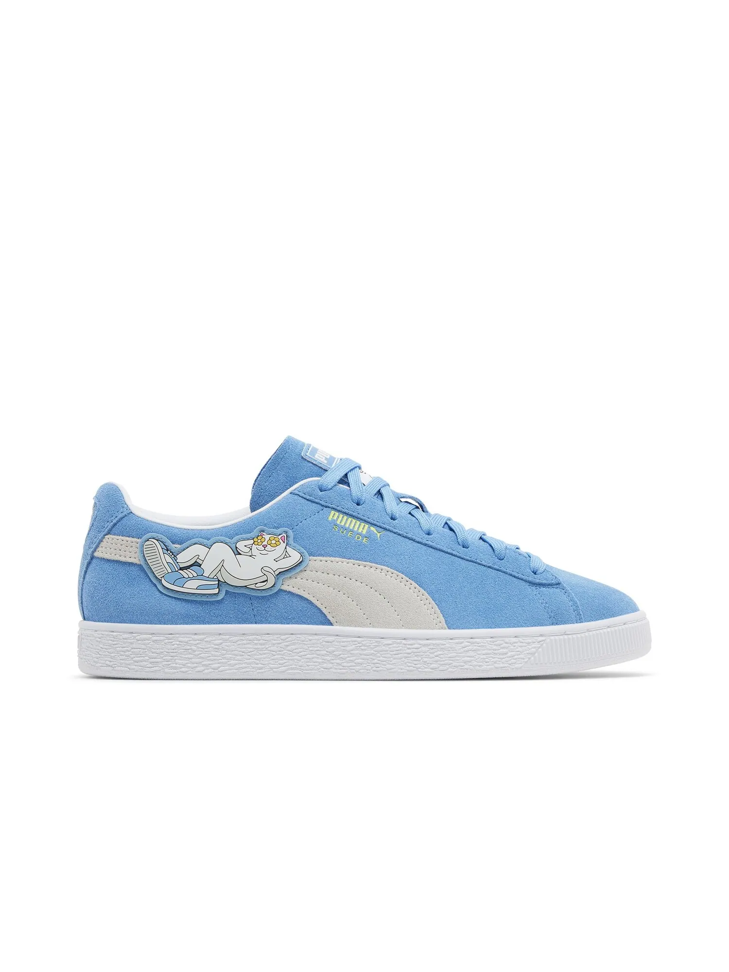 Кроссовки Puma Suede x RIPNDIP Regal Blue — изображение 1 из 8, синий/белый