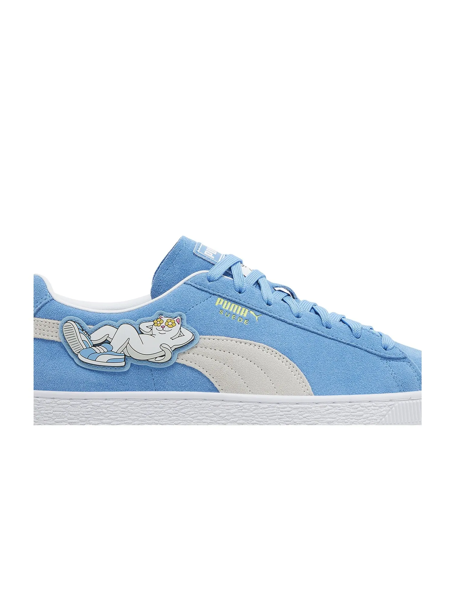 Кроссовки Puma Suede x RIPNDIP Regal Blue — изображение 2 из 8, синий/белый