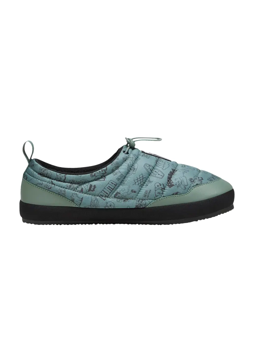 Кроссовки RIPNDIP x Tuff Mocc Plus Slipper Puma — изображение 1 из 1, белый/черный