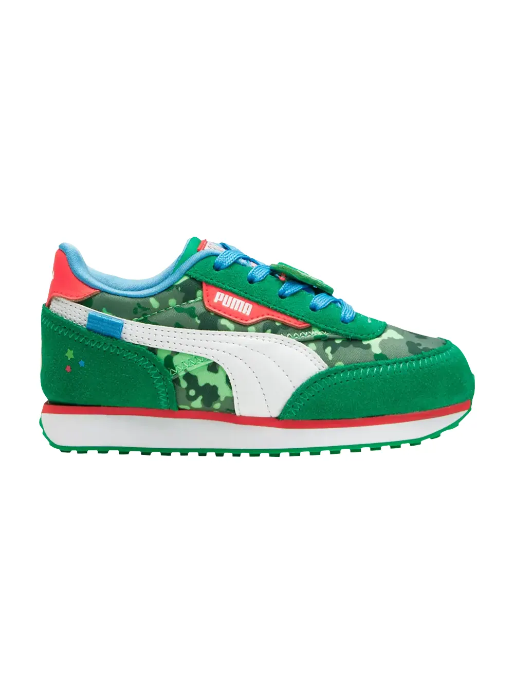 Кроссовки Cocomelon x Future Rider Little Kid Puma — изображение 1 из 1, зеленый/белый/зеленый