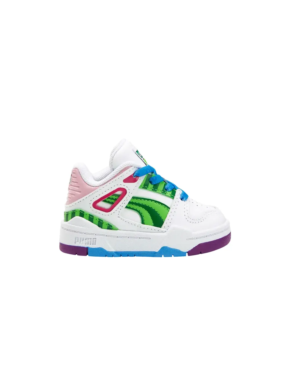 Кроссовки Cocomelon x Slipstream Infant Puma — изображение 1 из 1, белый/зеленый