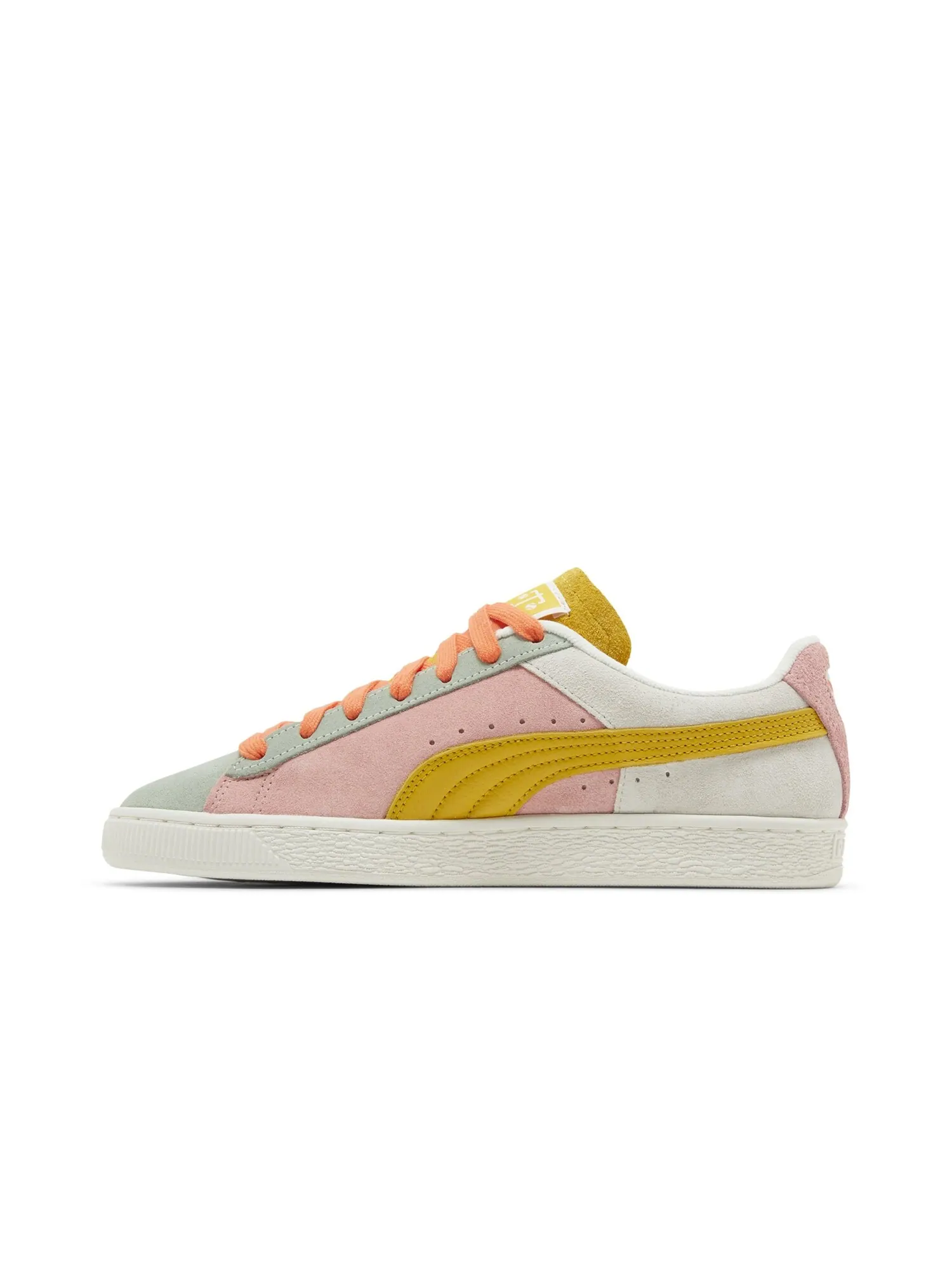 Кроссовки Suede Puma — изображение 3 из 8, белый/желтый