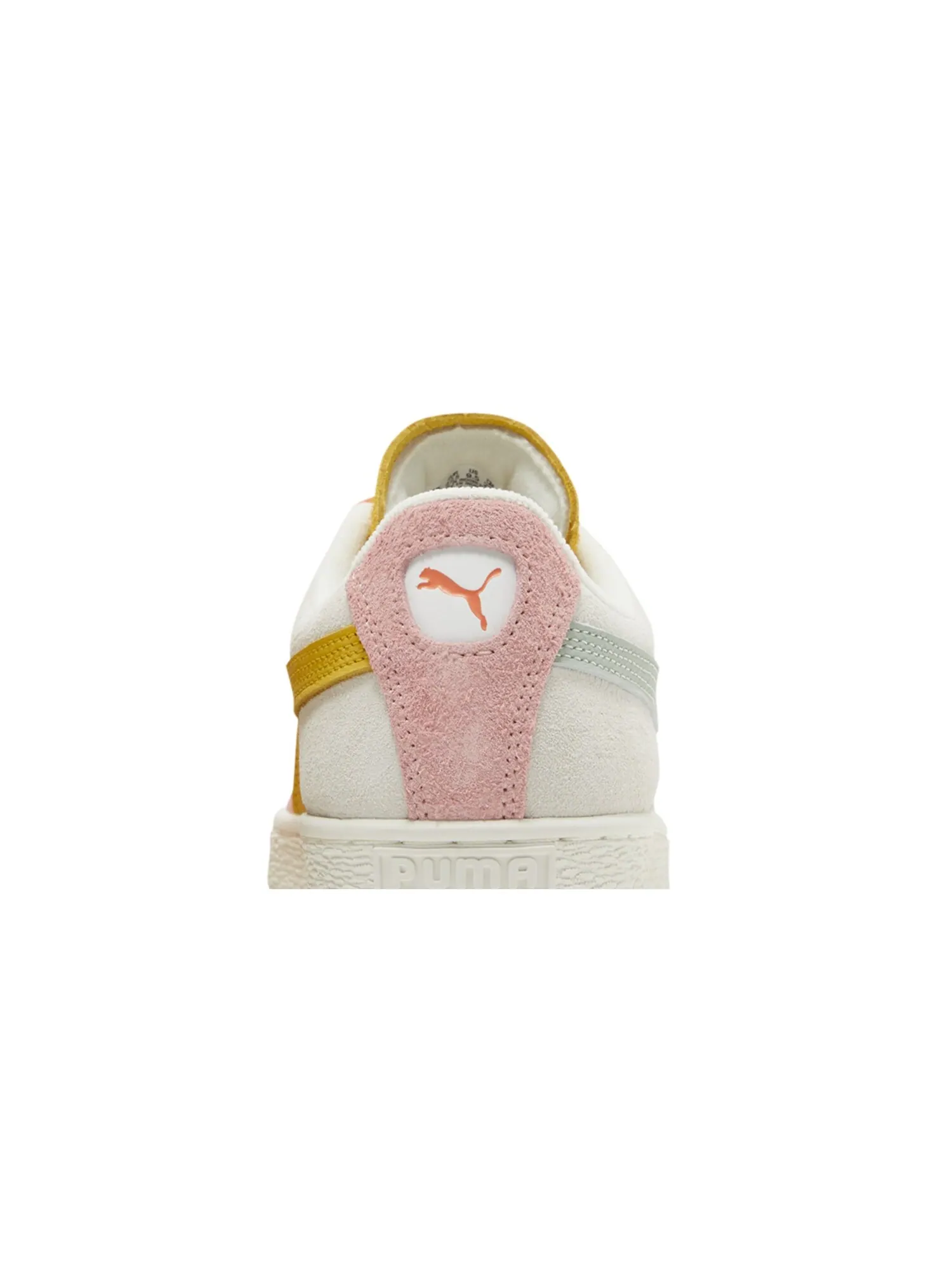Кроссовки Suede Puma — изображение 7 из 8, белый/желтый