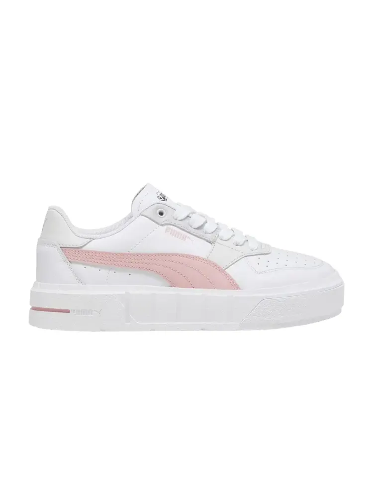 Кроссовки Puma Wmns Cali Court Leather White Future Pink — изображение 1 из 1, белый розовый
